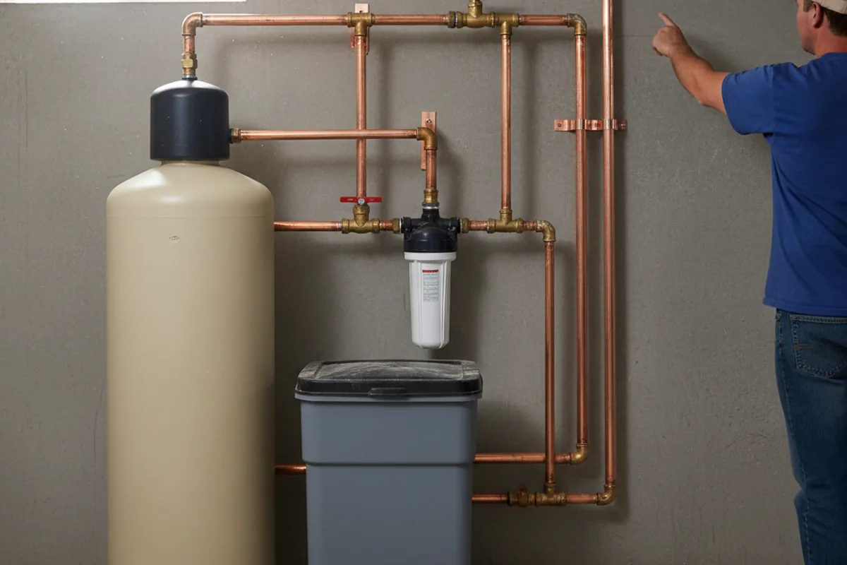 Whole-house water treatment system installed in North Webster
